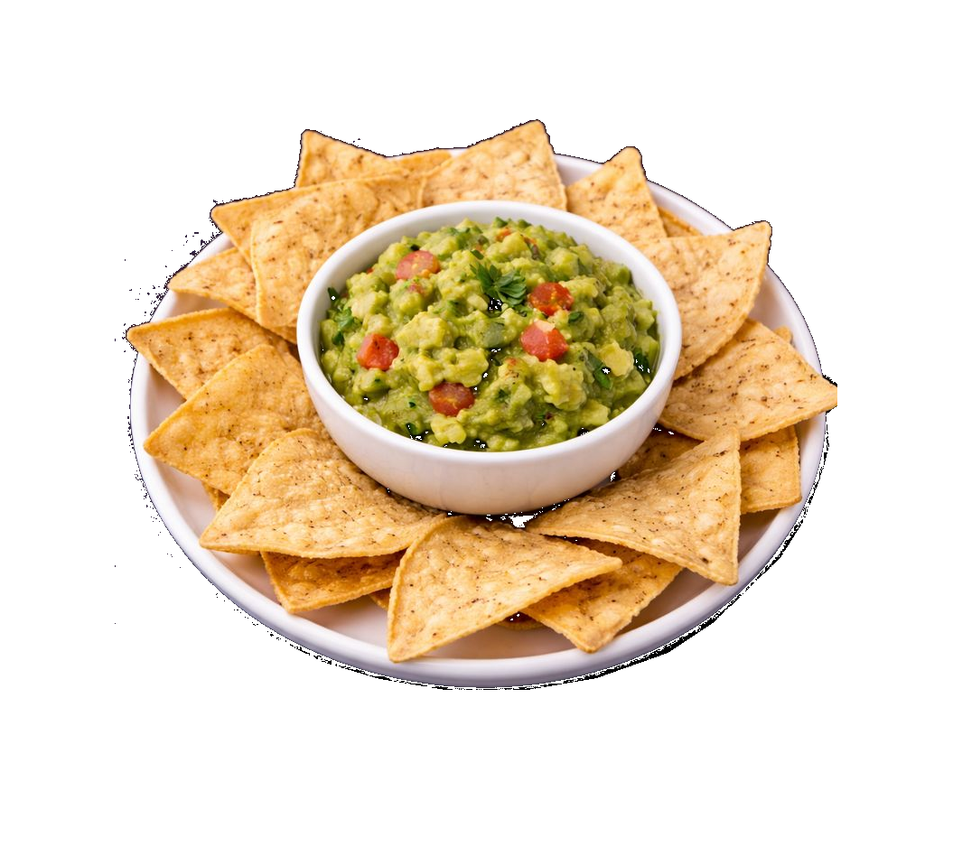 Chips con guacamole.